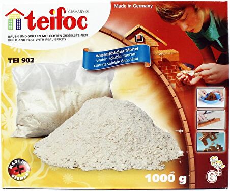 Teifoc 902 Tuğla Harcı, 1000 Gram, Tuğla Yapı İnşa Kitleri için.