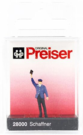 Preiser 28000 1/87 Ölçek Kondüktör Figürü