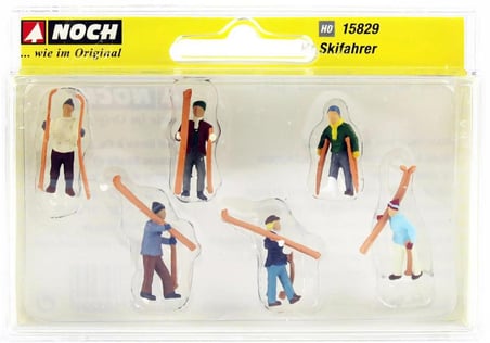 Noch 15829 1/87 Kayakcı Figürleri-B