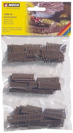 Noch 13095 1/87 Bahçe Çitleri Demonte Plastik Maketi