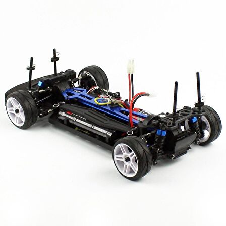 Himoto 5101 Nascada Kumandalı Fırçalı Motorlu On Road RC Araba 1/10 Ölçek 4 Çeker