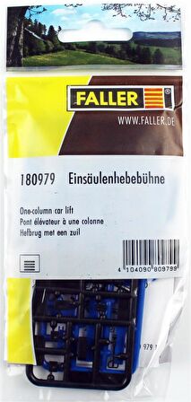 Faller 180979 1/87 Ölçek, Tek Kollu Hidrolik Araç Lifti Plastik Model Kiti