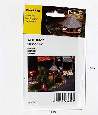 Faller 180299 1/87 Güvercin Evi Demonte Plastik Maketi