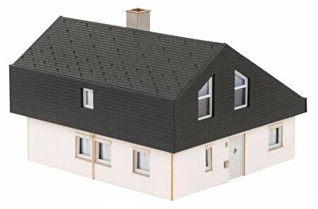 Faller 130642 1/87 Ölçek, Metal Çatılı Villa Plastik Model Kiti