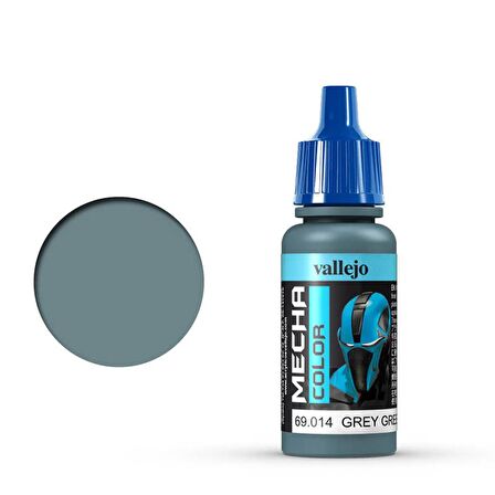 Vallejo 69014 17 ml. Grey Green, Mecha Color Serisi Model Boyası