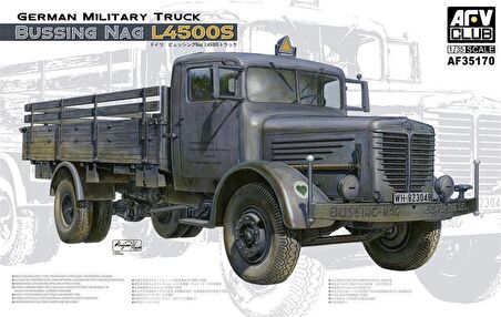 AFV Club AF35170 1/35 German BUSSING NAG L4500S Askeri Araç Demonte Plastik Maketi