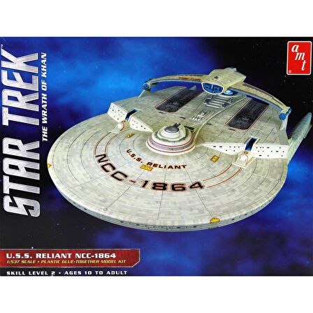 AMT 1036 1/537 Star Trek USS Reliant Uzay Aracı Demonte Plastik Maketi