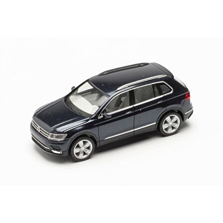 Herpa 038607-006 1/87 Ölçek, VW Tiguan, Gece Mavisi Metalik, Sergilemeye Hazır Model Araç