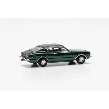 Herpa 033398-002 1/87 Ölçek, Ford Taunus Coupe, Koyu Yeşil Metalik, Sergilemeye Hazır Model Araç