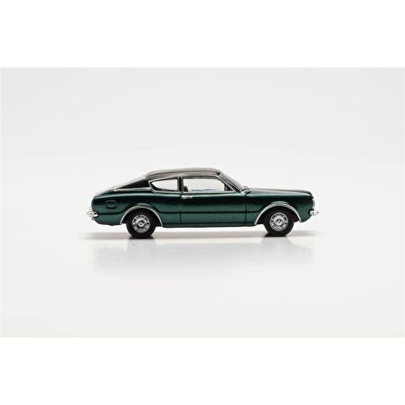 Herpa 033398-002 1/87 Ölçek, Ford Taunus Coupe, Koyu Yeşil Metalik, Sergilemeye Hazır Model Araç