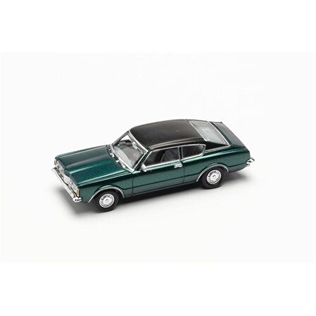 Herpa 033398-002 1/87 Ölçek, Ford Taunus Coupe, Koyu Yeşil Metalik, Sergilemeye Hazır Model Araç