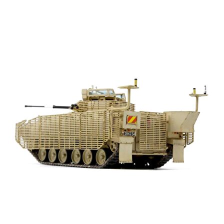 Meng SS-017 1/35 Ölçek İngiliz FV510 Warrior TES(H) AIFV Zırhlı Personel Taşıyıcı, Plastik Model Kiti