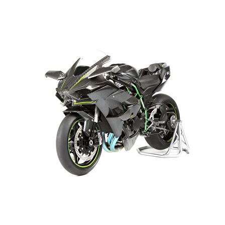 Meng MT-001 1/9 Ölçek Kawasaki Ninja H2R Motorsiklet, Plastik Model Kiti