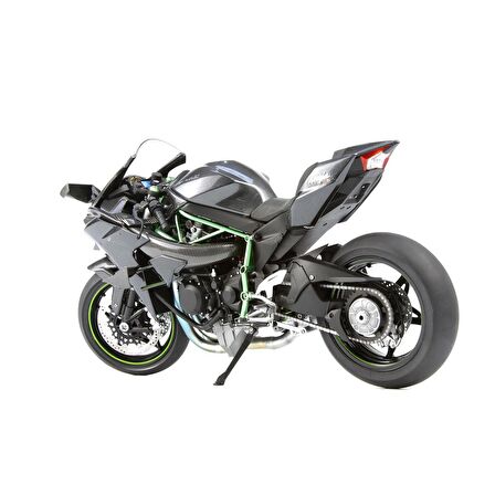 Meng MT-001 1/9 Ölçek Kawasaki Ninja H2R Motorsiklet, Plastik Model Kiti