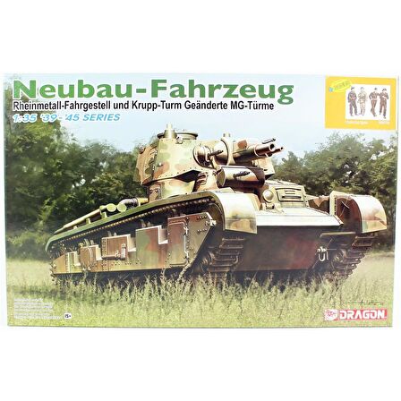 Dragon 6968 1/35 Ölçek Fahrzeug Nr.2 Tankı Plastik Model Kiti