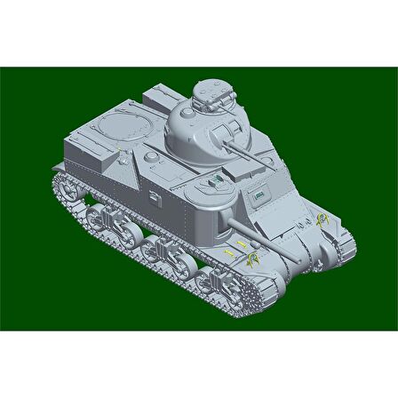 I Love Kit 63518 1/35 Ölçek M3A4 Orta Sınıf Tankı,Plastik Model Kiti