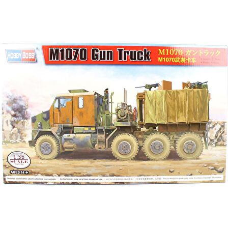 HobbyBoss 85525 1/35 Ölçek M1070 Gun Truck, Askeri Kamyon Plastik Model Kiti