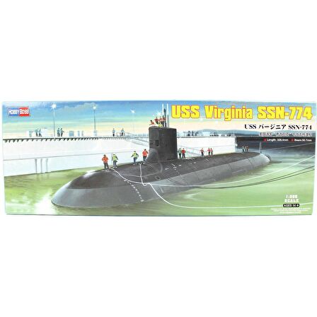 HobbyBoss 83513 1/350 Ölçek Virginia SSN-774, Denizaltı Plastik Model Kiti