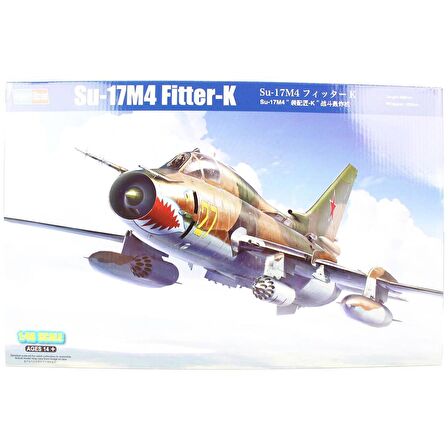 HobbyBoss 81758 1/48 Ölçek Su-17M4 Fitter-K, Savaş Uçağı Plastik Model Kiti