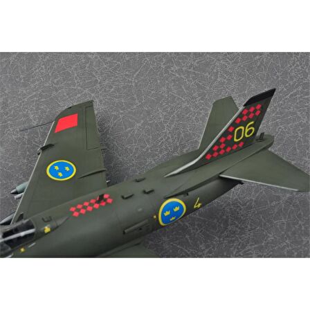 HobbyBoss 81752 1/48 Ölçek SAAB J-32B/E Lansen, Savaş Uçağı Plastik Model Kiti