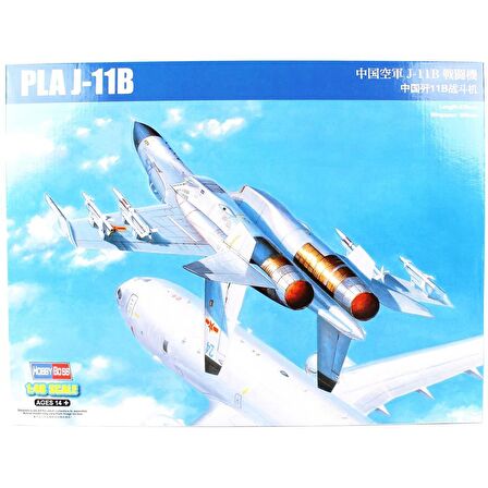 HobbyBoss 81715 1/48 Ölçek PLA J-11B, Savaş Uçağı Plastik Model Kiti