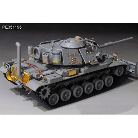 Takom 2142 1/35 Ölçek, M60A1 Tankı ve ERA ve M9 Buldozer, Plastik Model Kiti