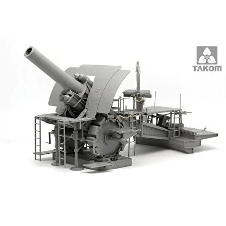 Takom 2035 1/35 Ölçek, Alman İmparatorluğu 420mm Big Bertha Obüsü, Plastik Model Kiti