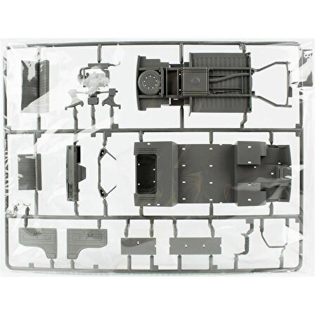 Takom 2014 1/35 Ölçek, VW T3 Çift Kabinli Kamyonet, Plastik Model Kiti