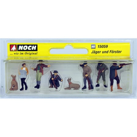 Noch 15059 1/87 Ölçek Avcı ve Ormancı Figürleri