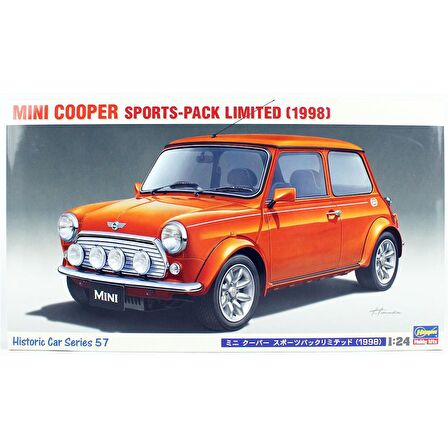 Hasegawa HC57 21157 1/24 Ölçek, Mini Cooper Sports-Pack Limited (1998) Otomobil Plastik Model Kiti