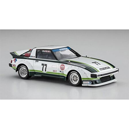 Hasegawa 20661 1/24 Ölçek, Mazda Savanna RX-7 (SA22C) (1979 Portland Car No.77), Yarış Aracı Plastik Model Kiti