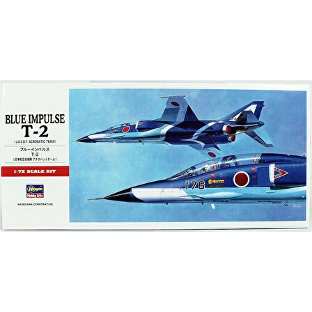 Hasegawa C5 1335 1/72 Ölçek, Blue Impulse T-2, J.A.S.D.F. Gösteri Ekibi, Savaş Uçağı Plastik Model Kiti