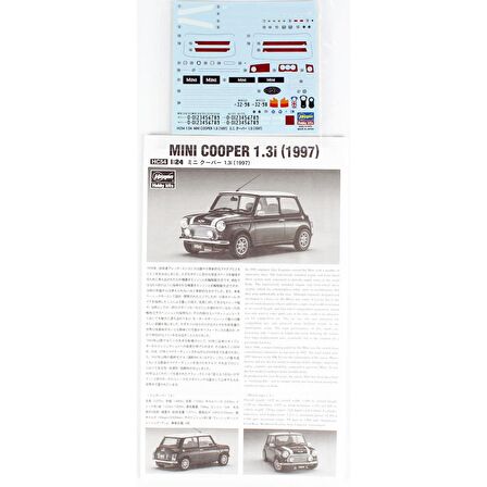 Hasegawa HC54 21154 1/24 Ölçek, Mini Cooper 1.3i (1997), Otomobil Plastik Model Kiti