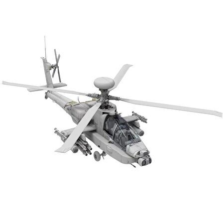 Takom 2607 1/35 Ölçek, AH-64D Apache Longbow (J.G.S.D.F) Saldırı Helikopteri, Plastik Model Kiti