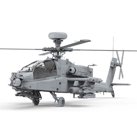 Meng QS-004 1/35 Ölçek, Boeing AH-64D Apache Longbow,  Ağır Saldırı Helikopteri, Plastik model Kiti