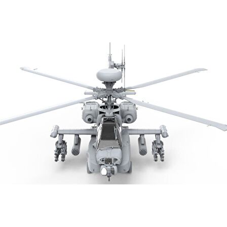 Meng QS-004 1/35 Ölçek, Boeing AH-64D Apache Longbow,  Ağır Saldırı Helikopteri, Plastik model Kiti