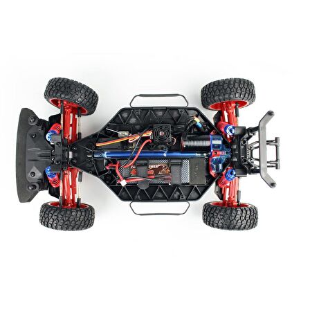 Remo 8085 1/8 Ölçek, 4WD On Road (Rally Master Racer) Turuncu Kaportalı, Fırçasız Motorlu, 7.4V 4200Mah Li-Po Pilli, RC Model A