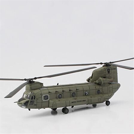 Academy12624 1/144 Ölçek, CH-47D/F/J/HC.Mk.1 (4 nations) Askeri Helikopter, Plastik Model Kiti