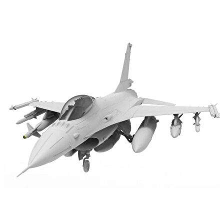 Kinetic K48100 1/48 F-16A (MLU NATO Viper) Savaş Uçağı, Plastik Model Kiti