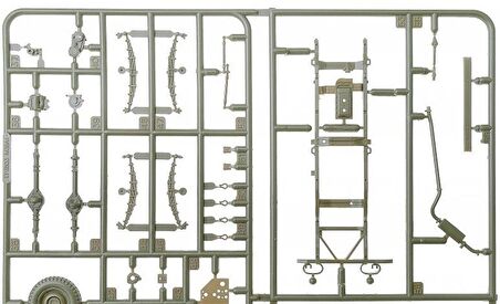 AFV Club AF35S19 1/35 M38AIC 1/4T 106mm Rec.Rifle Tepmesiz Toplu Askeri Arazi Aracı Demonte Plastik Maketi