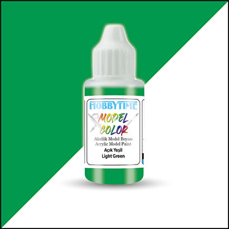 Hobbytime 405 18 ml. Açık Yeşil Light Green), Akrilik Model Boyası
