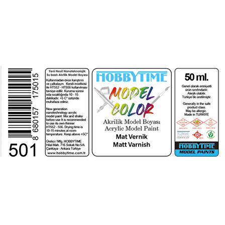 Hobbytime 501 50 ml. Mat Vernik (Matt Varnish)