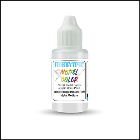 Hobbytime 526 18 ml. Metalik Renge Dönüştürücü (Metal Medium), Akrilik Model Boyası