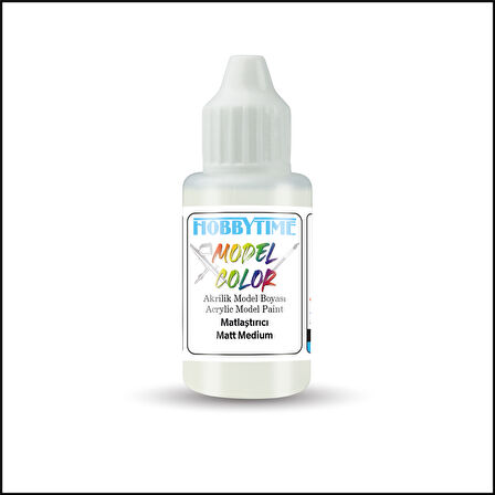 Hobbytime 532 18 ml. Matlaştırıcı (Matt Medium), Akrilik Model Boyası
