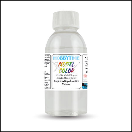 Hobbytime 551 100 ml. Fırça için Boya İnceltici (Thinner)