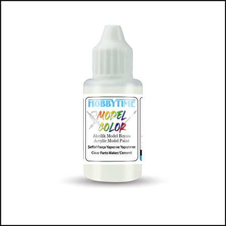 Hobbytime 569 18 ml. Şeffaf Parça Yapıcı ve Yapıştırıcı (Clear Parts Maker/Cement)