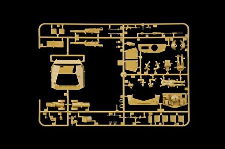 Italeri 6569S 1/35 Semovente M42 75/18 Tank Demonte Plastik Maketi