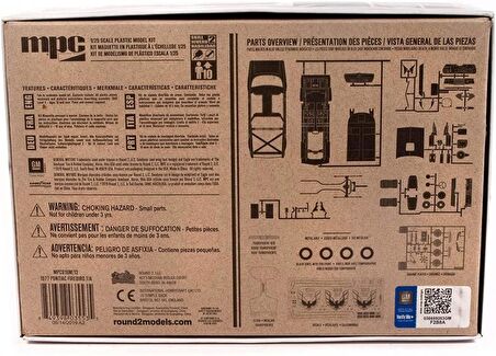 MPC 916M 1/25 1977 Pontiac Firebird T/A Araba Demonte Plastik Maketi