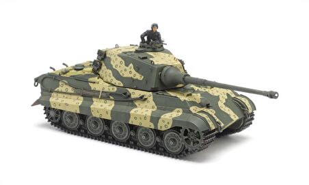 Academy 13229 1/35 German King Tiger (Last Production) Tank Demonte Plastik Maketi