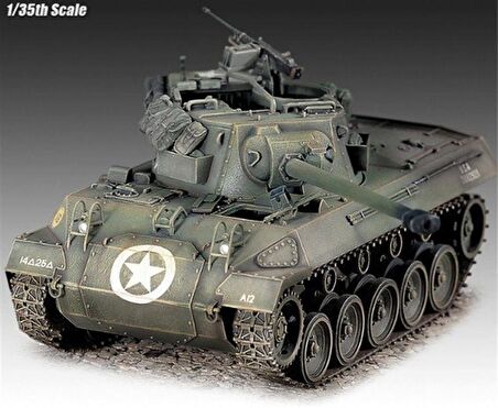 Academy 13255 1/35 US ARMY M-18 Hellcat Tankı Demonte Plastik Maketi